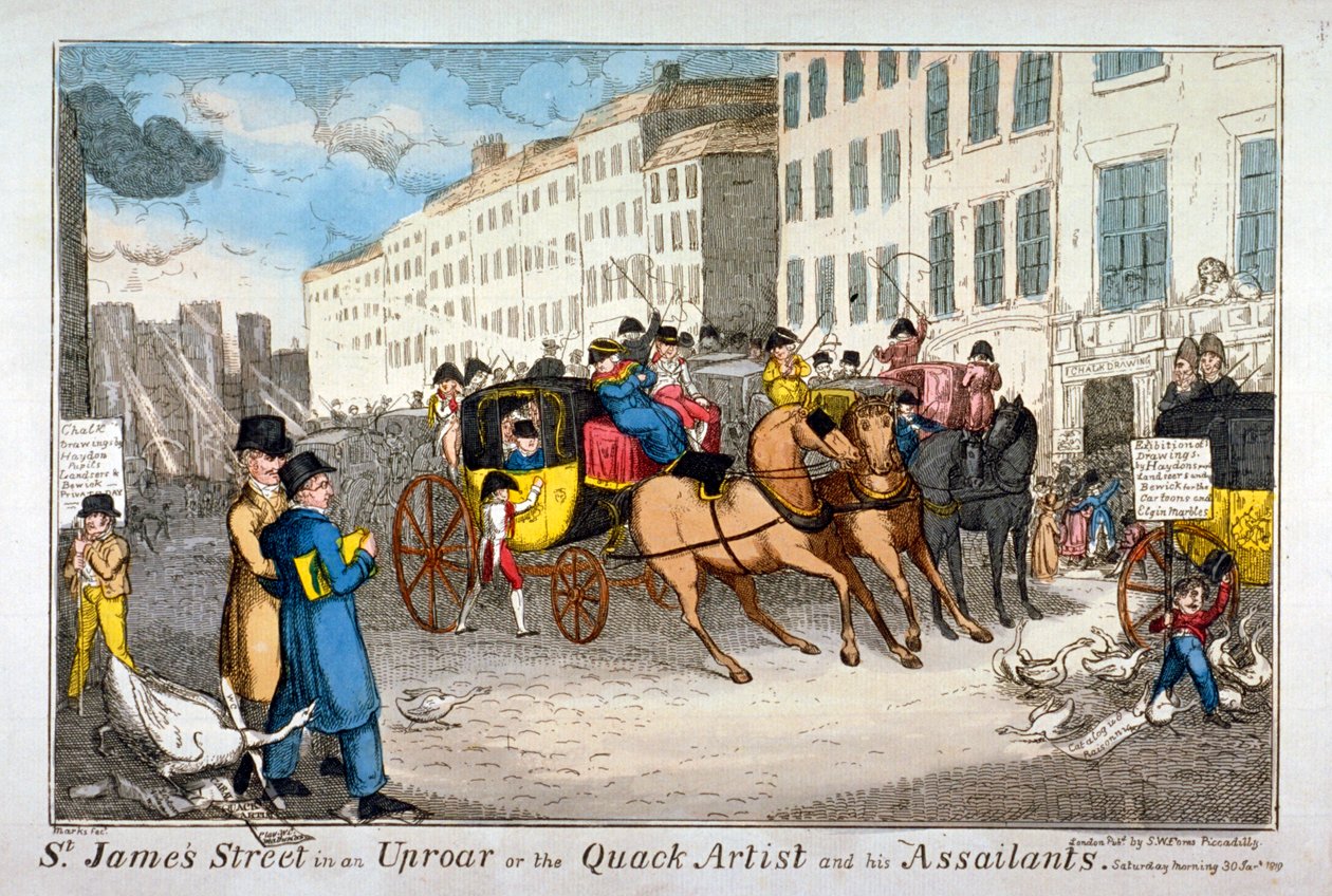 St James Street in tumulto, o l