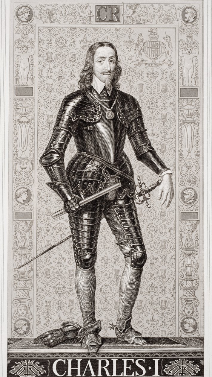 Carlo I (1600-49) da 