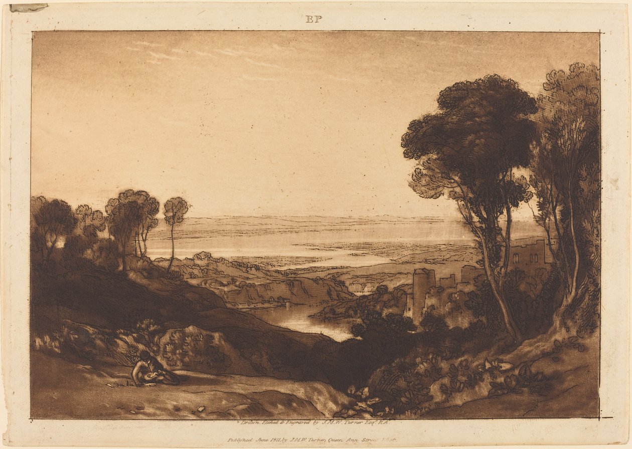 Incrocio del Severn e del Wye da Joseph Mallord William Turner