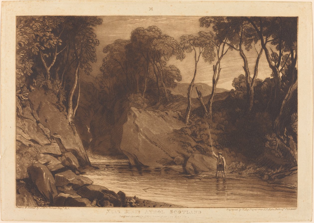 Vicino a Blair Athol da Joseph Mallord William Turner