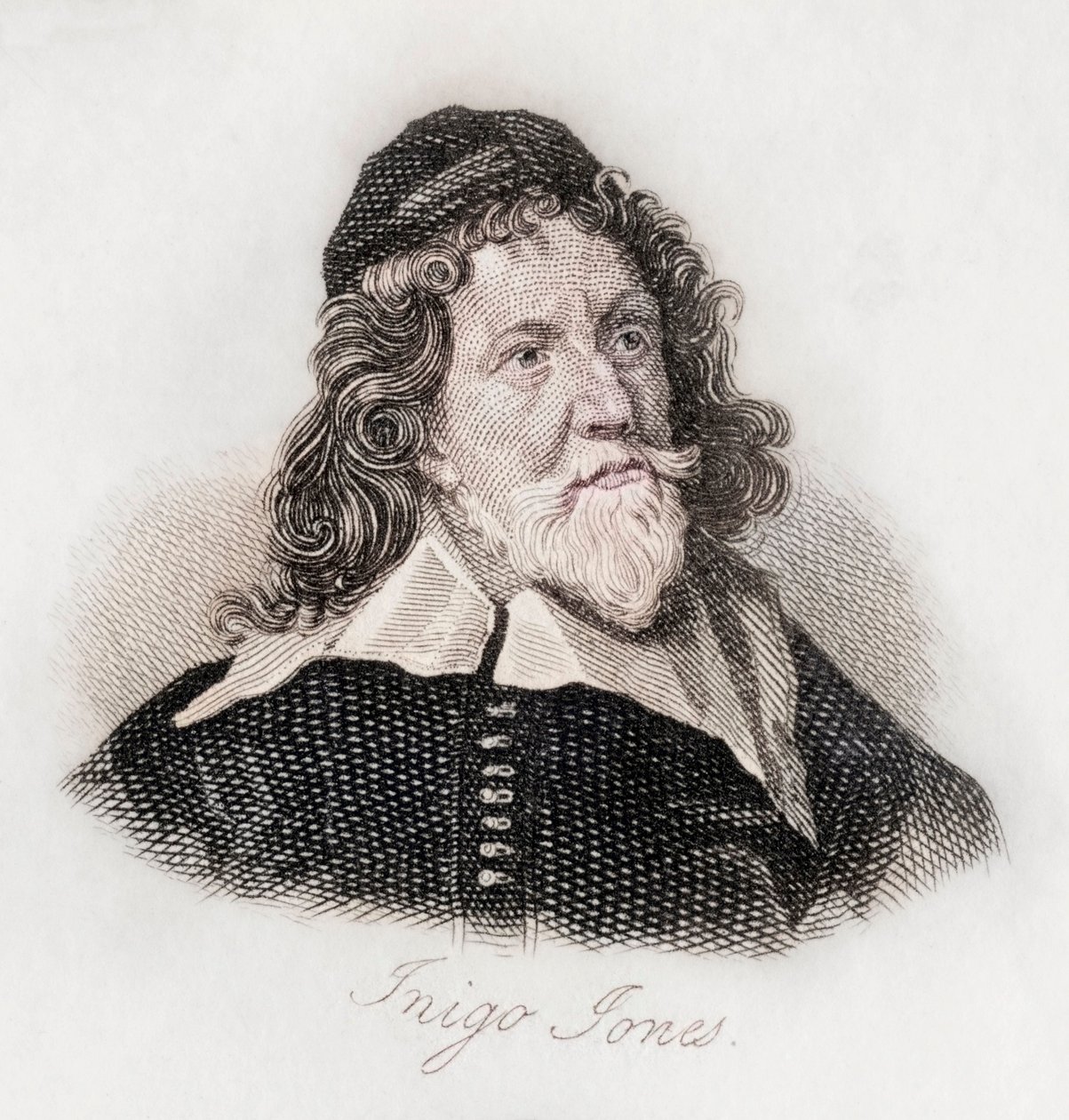 Inigo Jones (incisione) da J.W. Cook