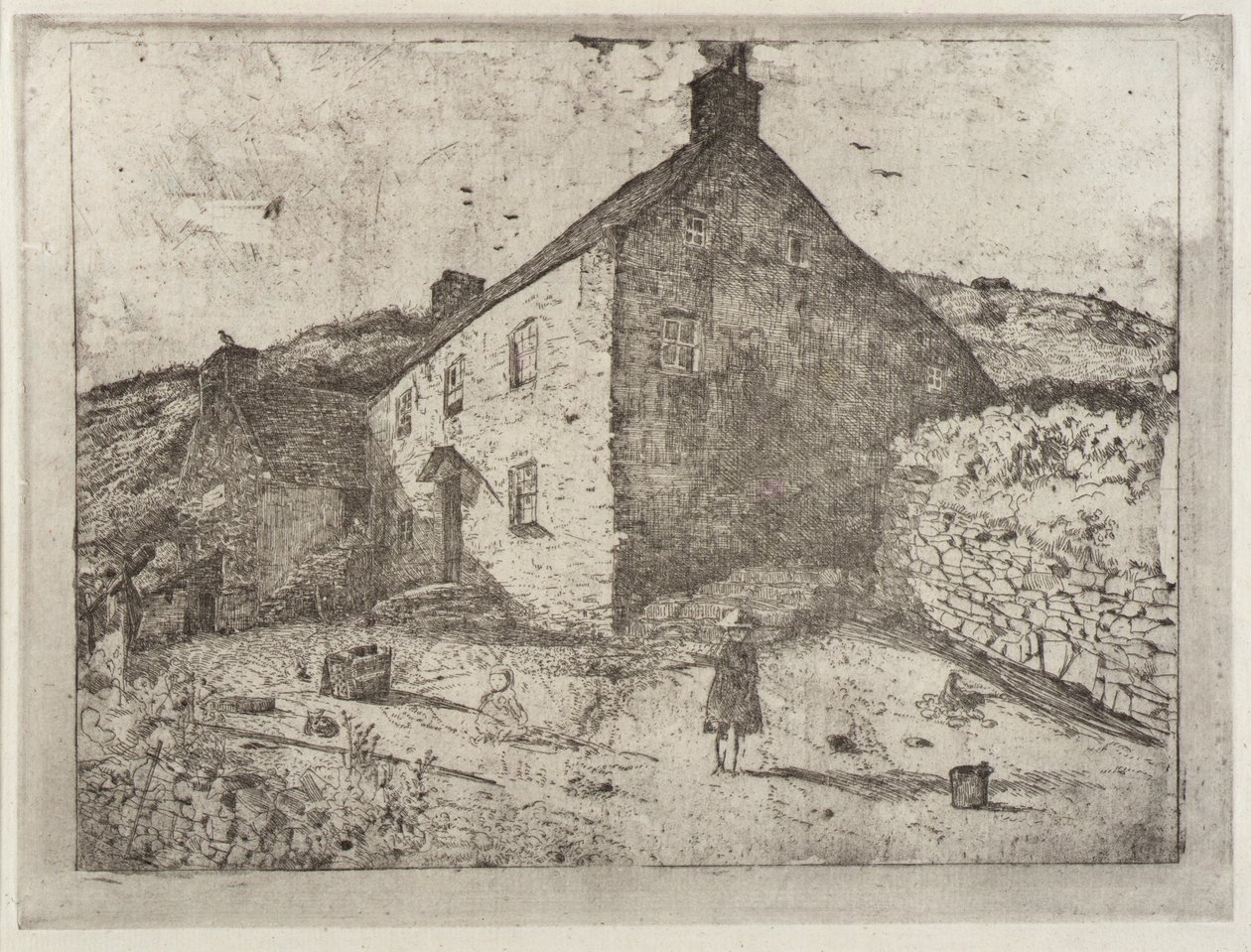 Capanna del pescatore - Isola di Man da J. Alden Weir