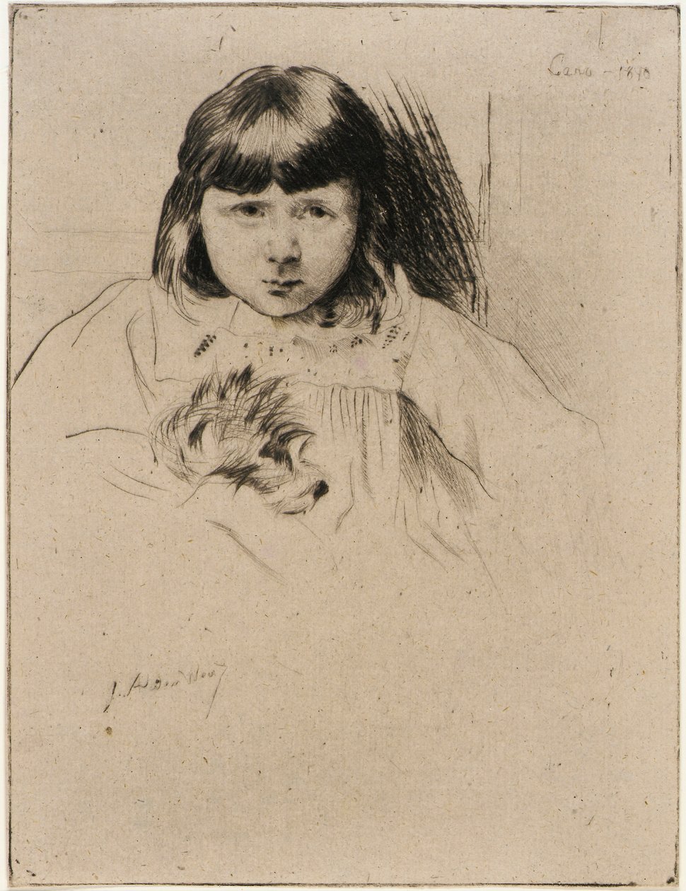 Lo zingaro e la zingara da J. Alden Weir