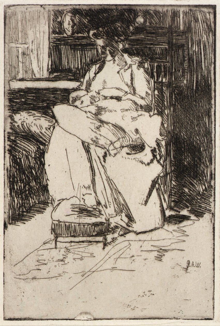 Madre e figlio n. 1 da J. Alden Weir