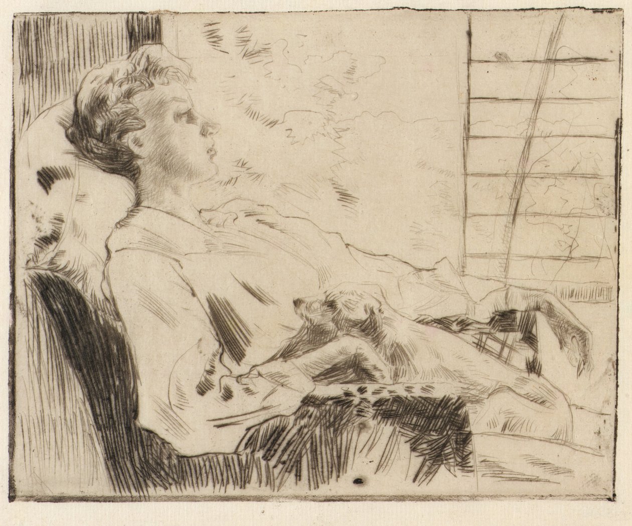 In piazza da J. Alden Weir