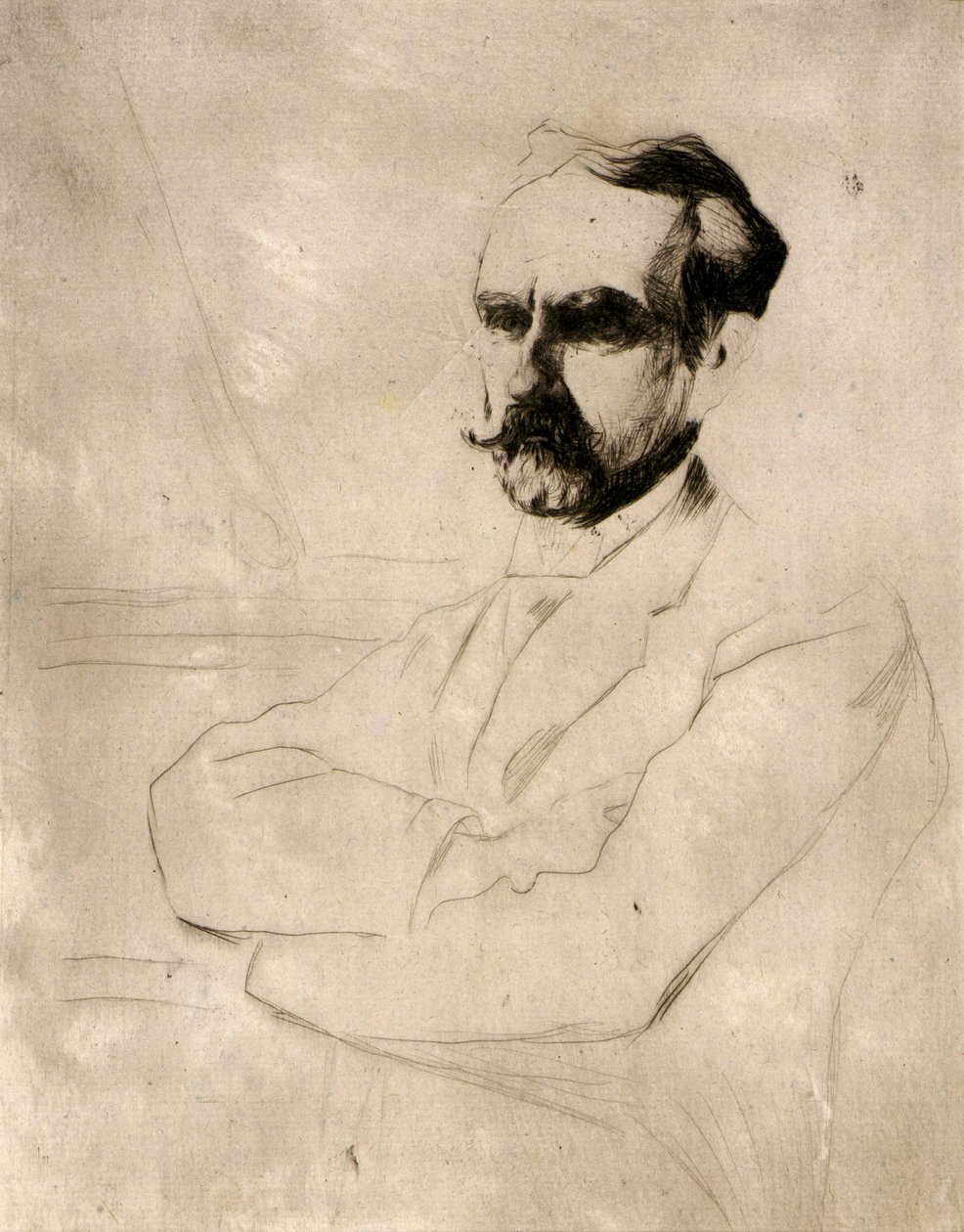 Ritratto del Dr. Robert F. Weir da J. Alden Weir