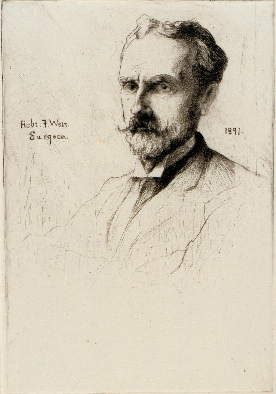 Ritratto del Dr. Robert F. Weir da J. Alden Weir