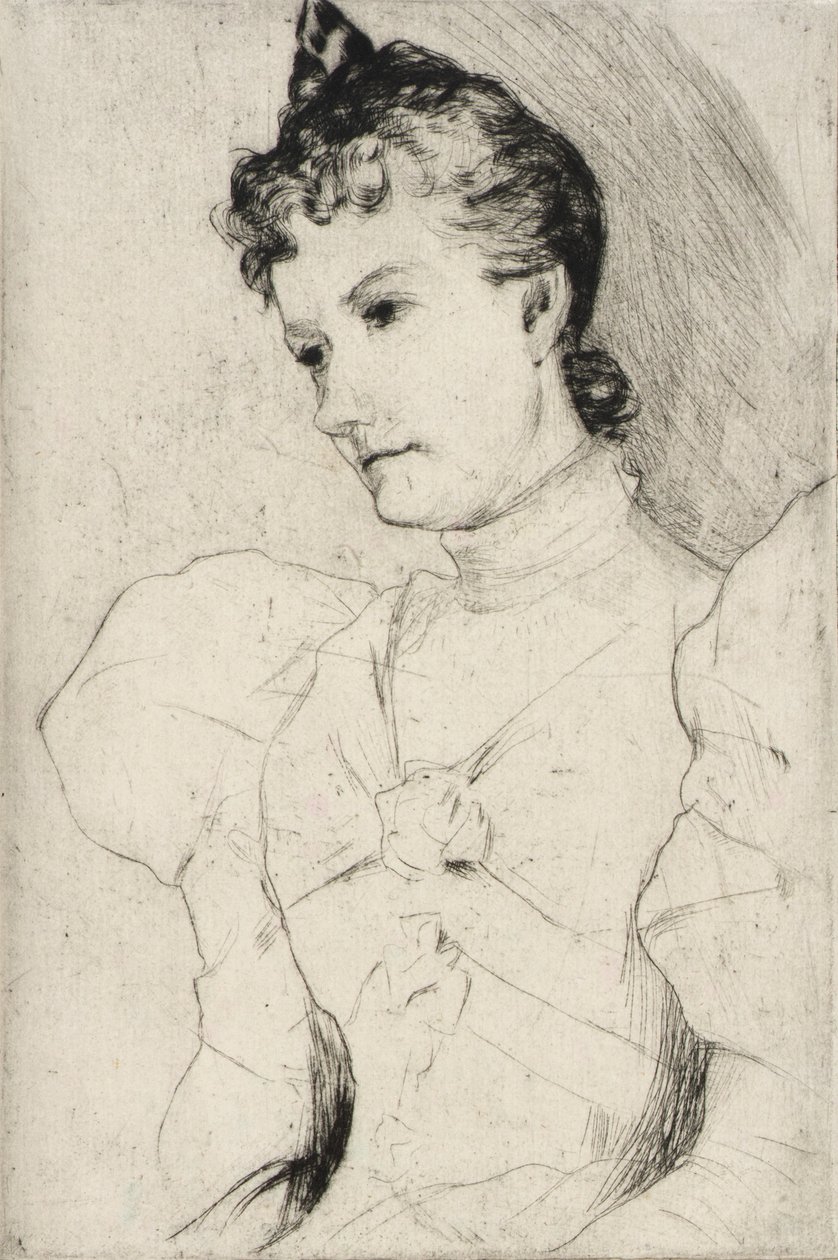 Ritratto della signorina Ross da J. Alden Weir