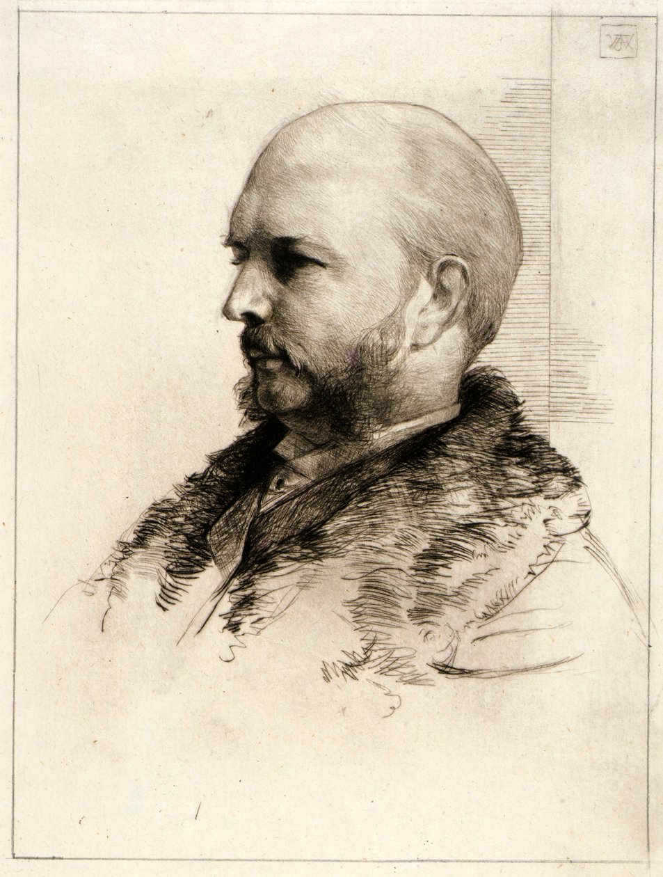 Ritratto di Robert Hoe da J. Alden Weir