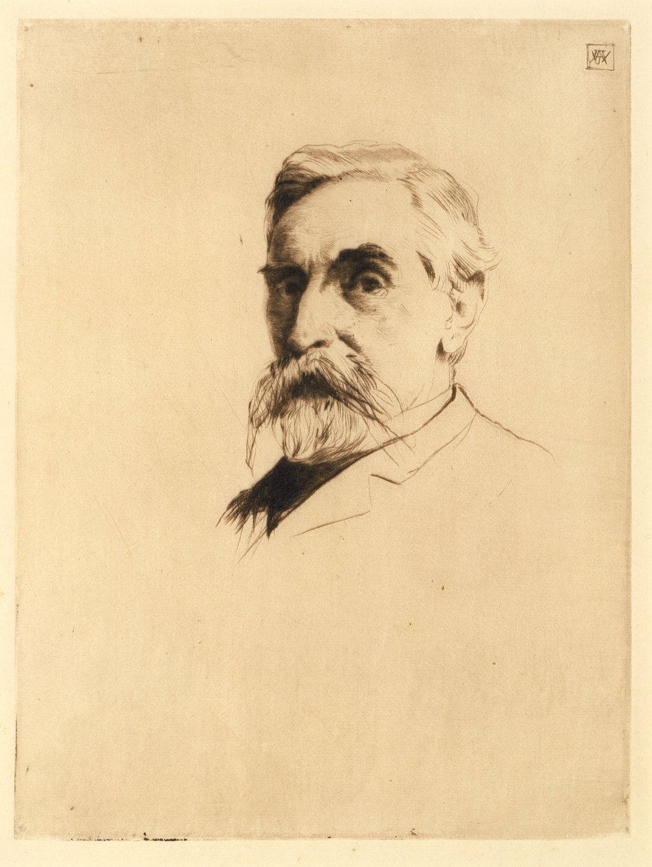 Ritratto di Robert Weir da J. Alden Weir