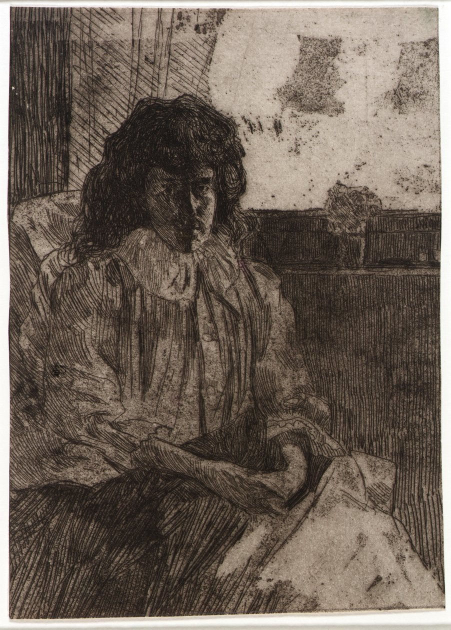 Schizzo dalla finestra n. 2 da J. Alden Weir