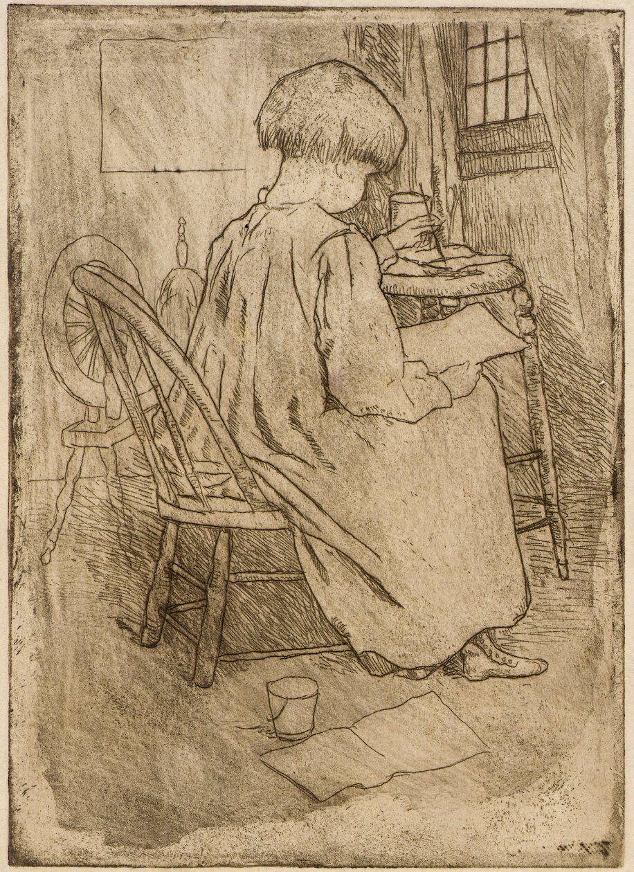 Il piccolo artista da J. Alden Weir