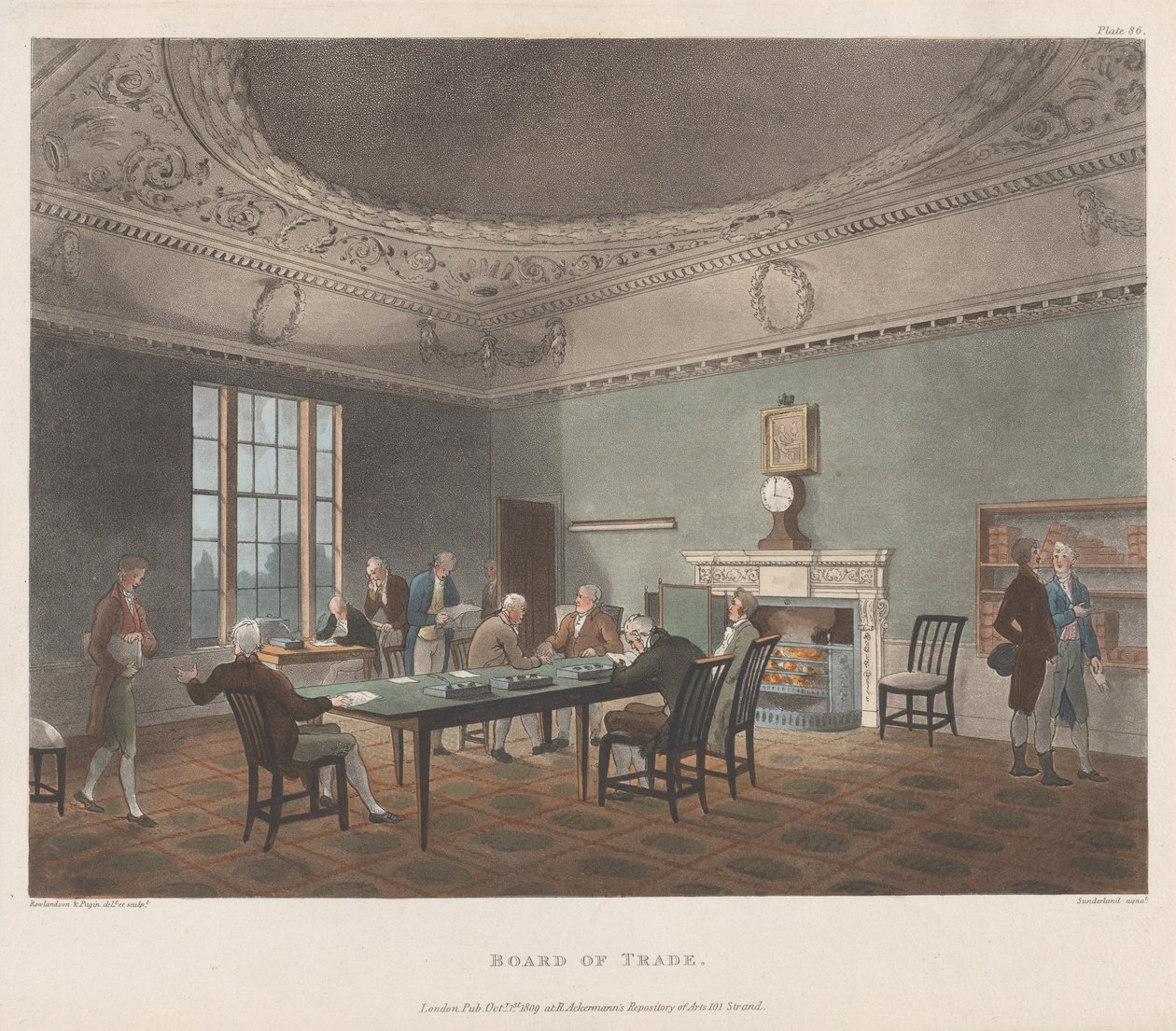 Consiglio del Commercio da J. Bluck