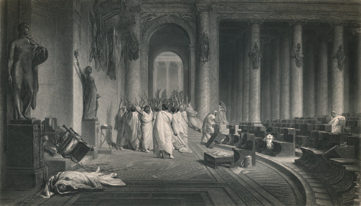 La Morte di Cesare. Giulio Cesare da J. C. Armytage