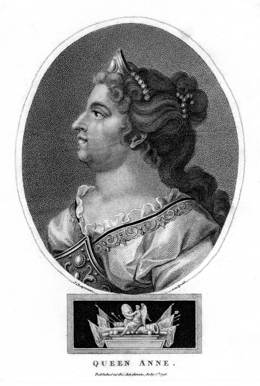 Anna di Gran Bretagna, 1796 da J. Chapman
