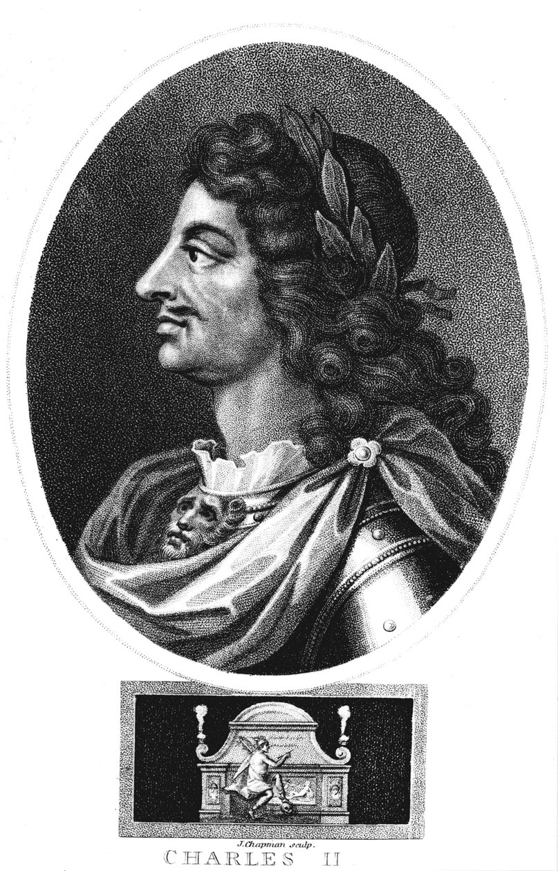 Carlo II, Re di Gran Bretagna e Irlanda 1660-1685, c1810 da J. Chapman