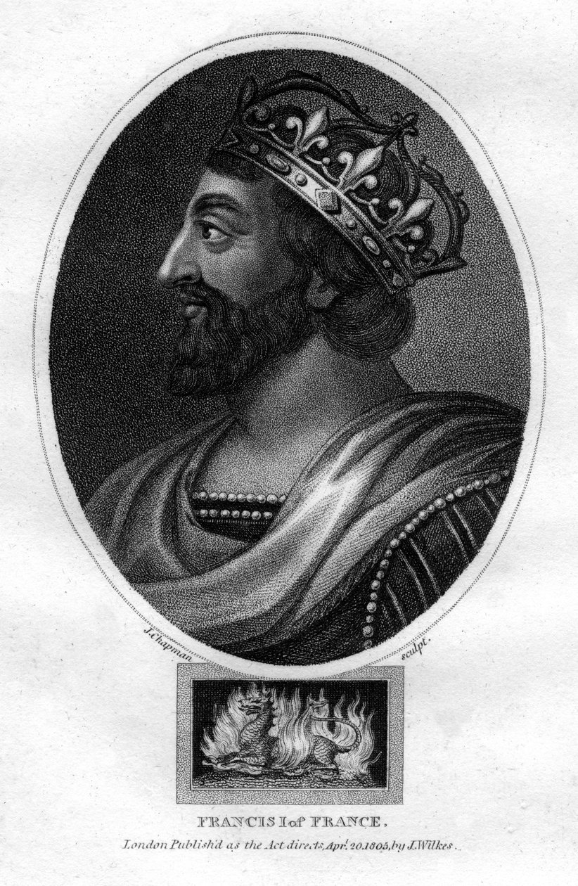 Francesco I, Re di Francia da J. Chapman