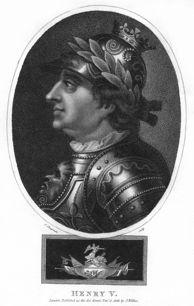 Enrico V, Re d