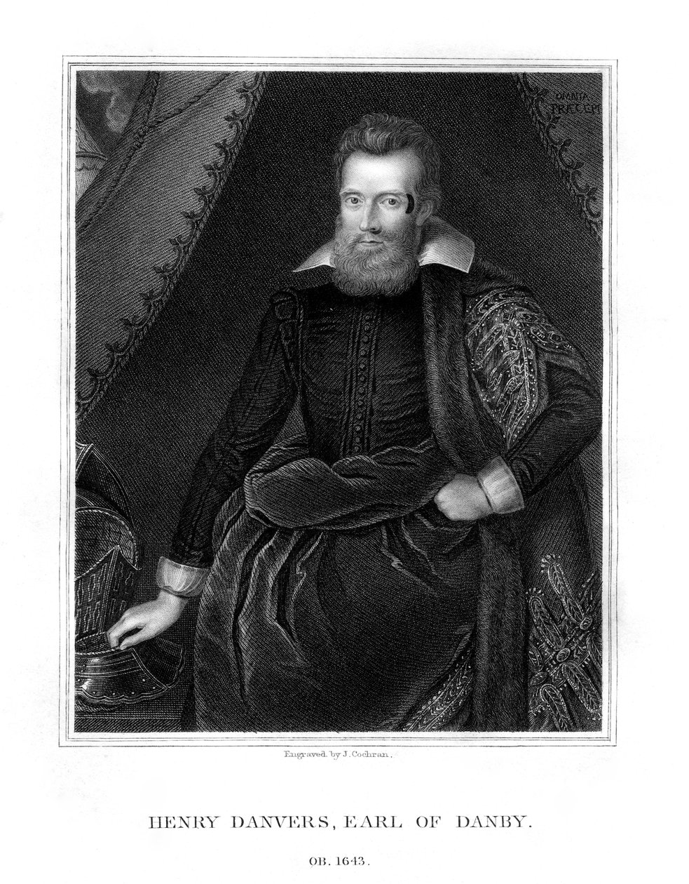 Henry Danvers, Conte di Danby, 1828 da J. Cochran