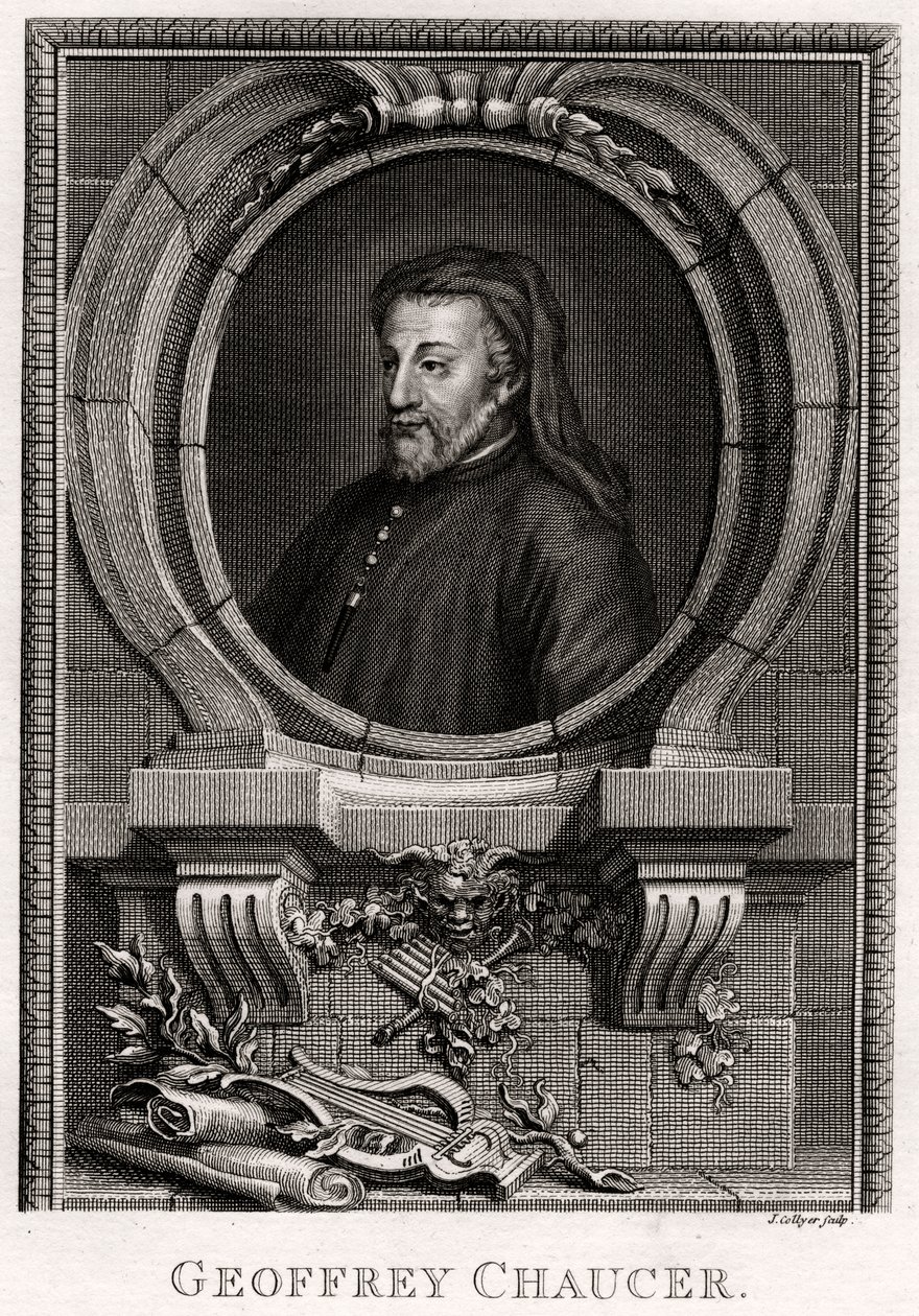 Geoffrey Chaucer da J. Collyer