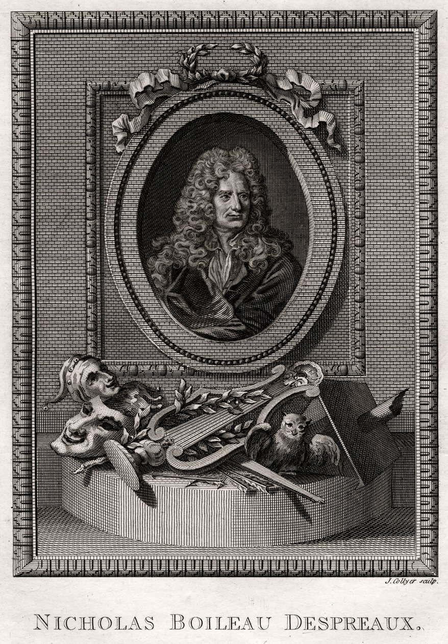 Nicolas Boileau Despréaux da J. Collyer