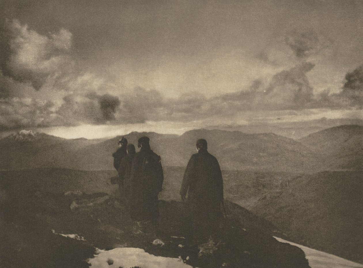 Le montagne oscure da J. Craig Annan