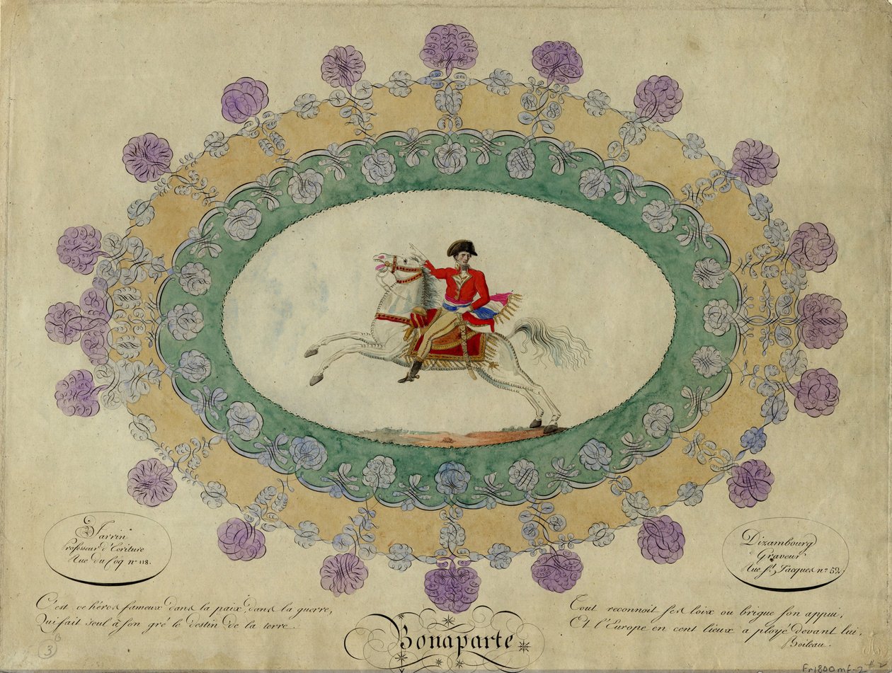 Napoleone Bonaparte da J. Dizambourg