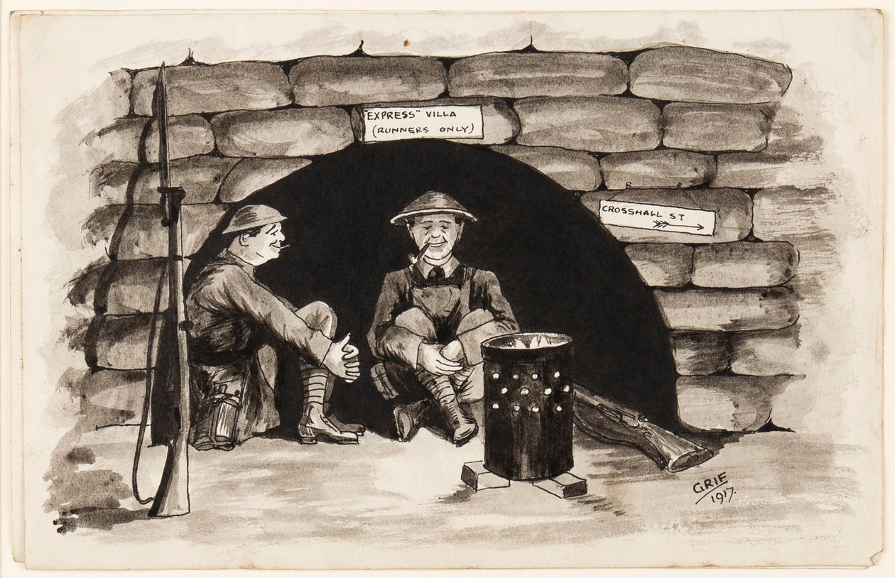 Express Villa (Solo Corridori): Un Angolo Caldo in Francia, 1917 da J. Griffiths
