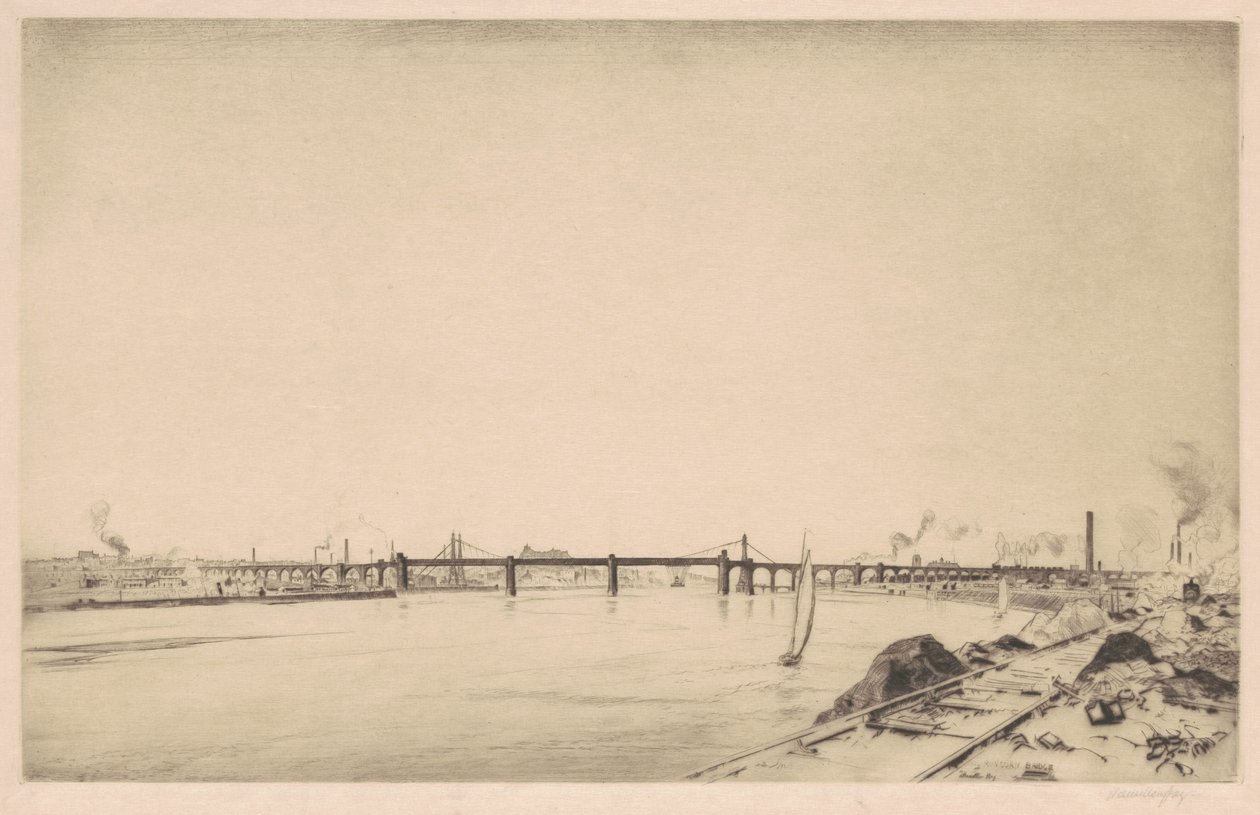 Ponte di Runcorn da J. Hamilton Hay