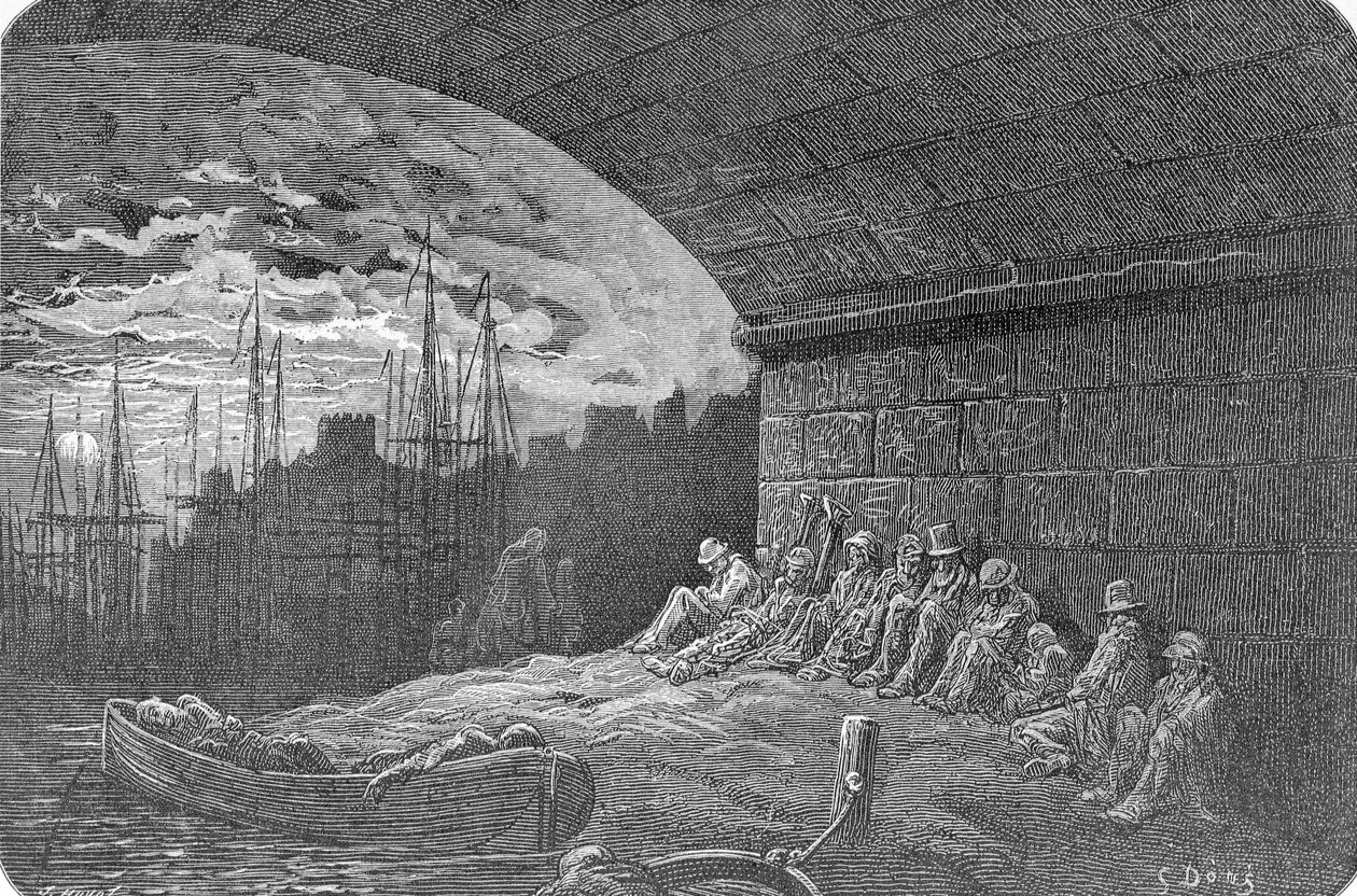 Sotto gli archi da J Huyot