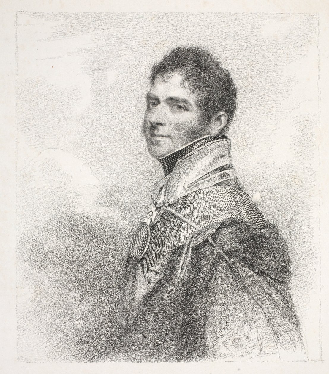 Il nobilissimo Henry William Paget, Marchese di Anglesey da un quadro originale di Sir William Beechey, inciso da H. Meyer, pub. da T Cadell, 1817 da J. Jackson
