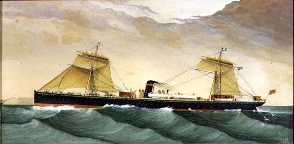 Barca della posta degli Stati Uniti da J. Kinney