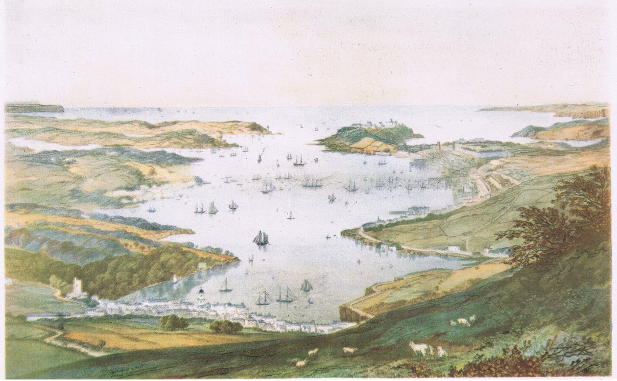 Porto di Falmouth da J. Lynn