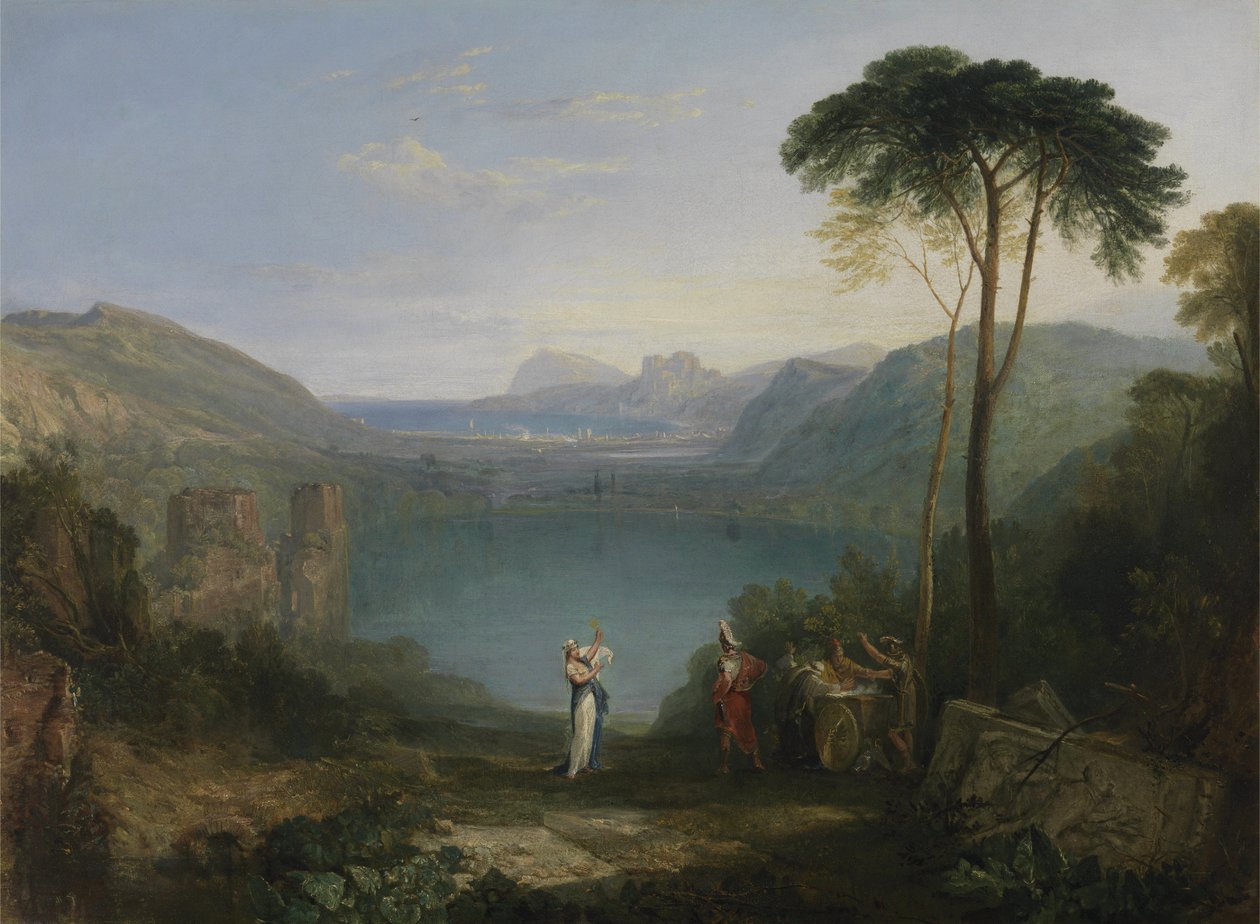 Lago Averno: Enea e la Sibilla Cumana da Joseph Mallord William Turner