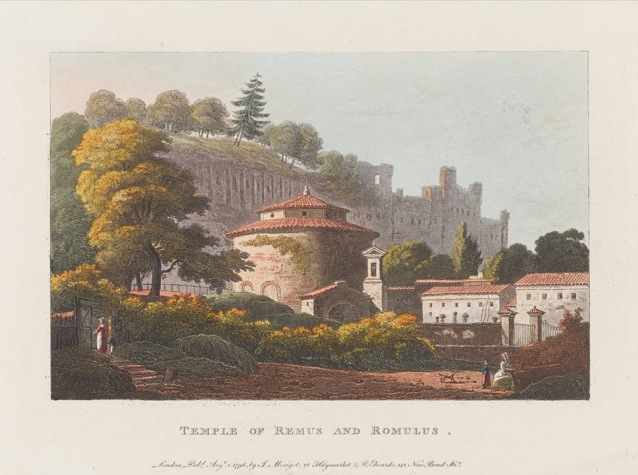 Tempio di Romolo e Remo da J. Merigot