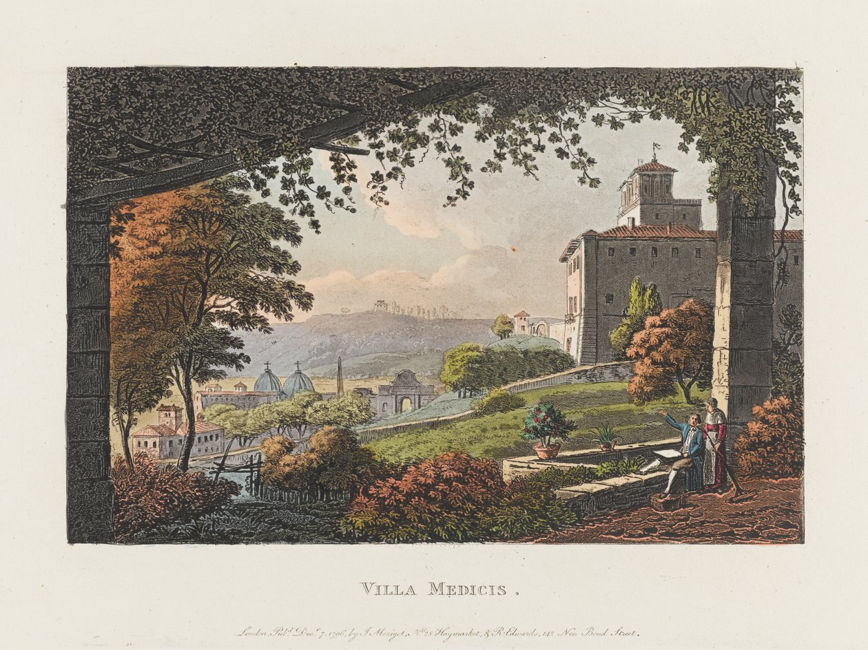 Villa Medici da J. Merigot