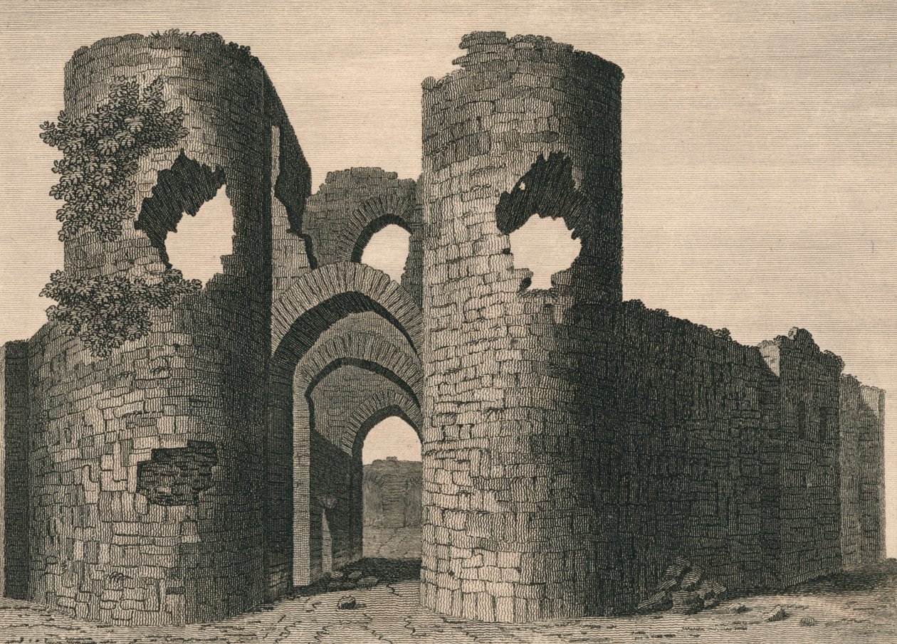 Castello di Ballyloghan, 1792 da J Newton