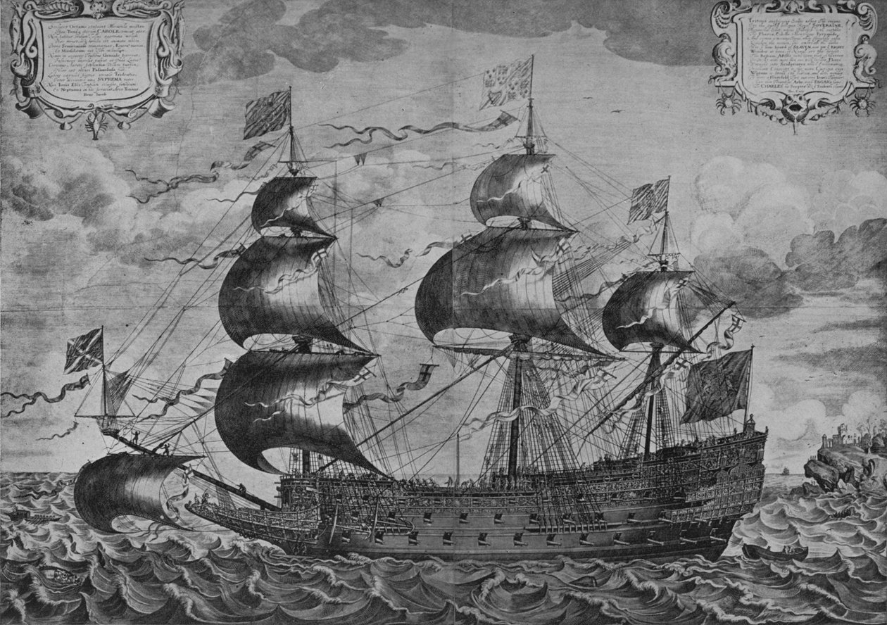 Il Sovrano dei Mari, c1637 da J. Payne