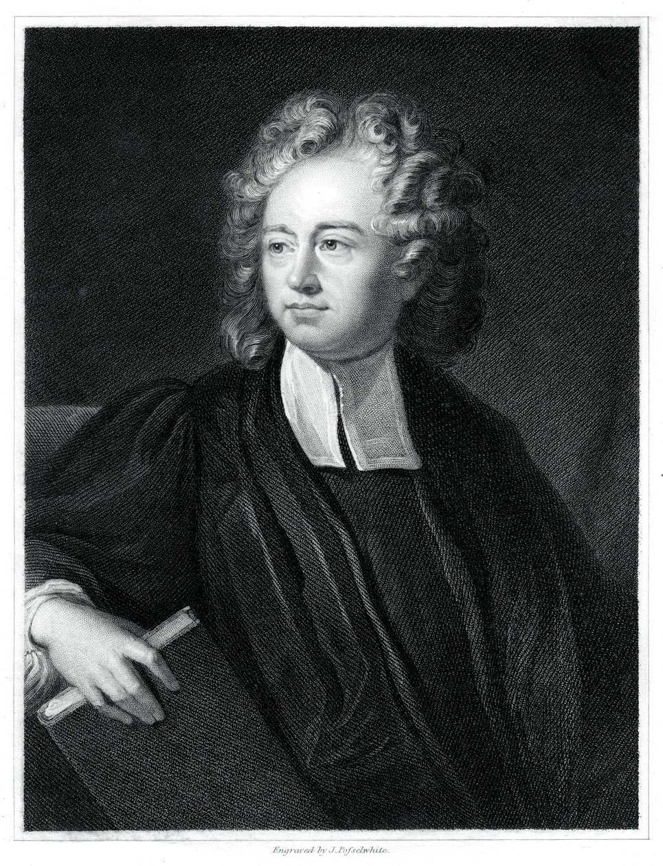 Richard Bentley, teologo inglese, studioso classico e critico, 1834 da J. Posselwhite