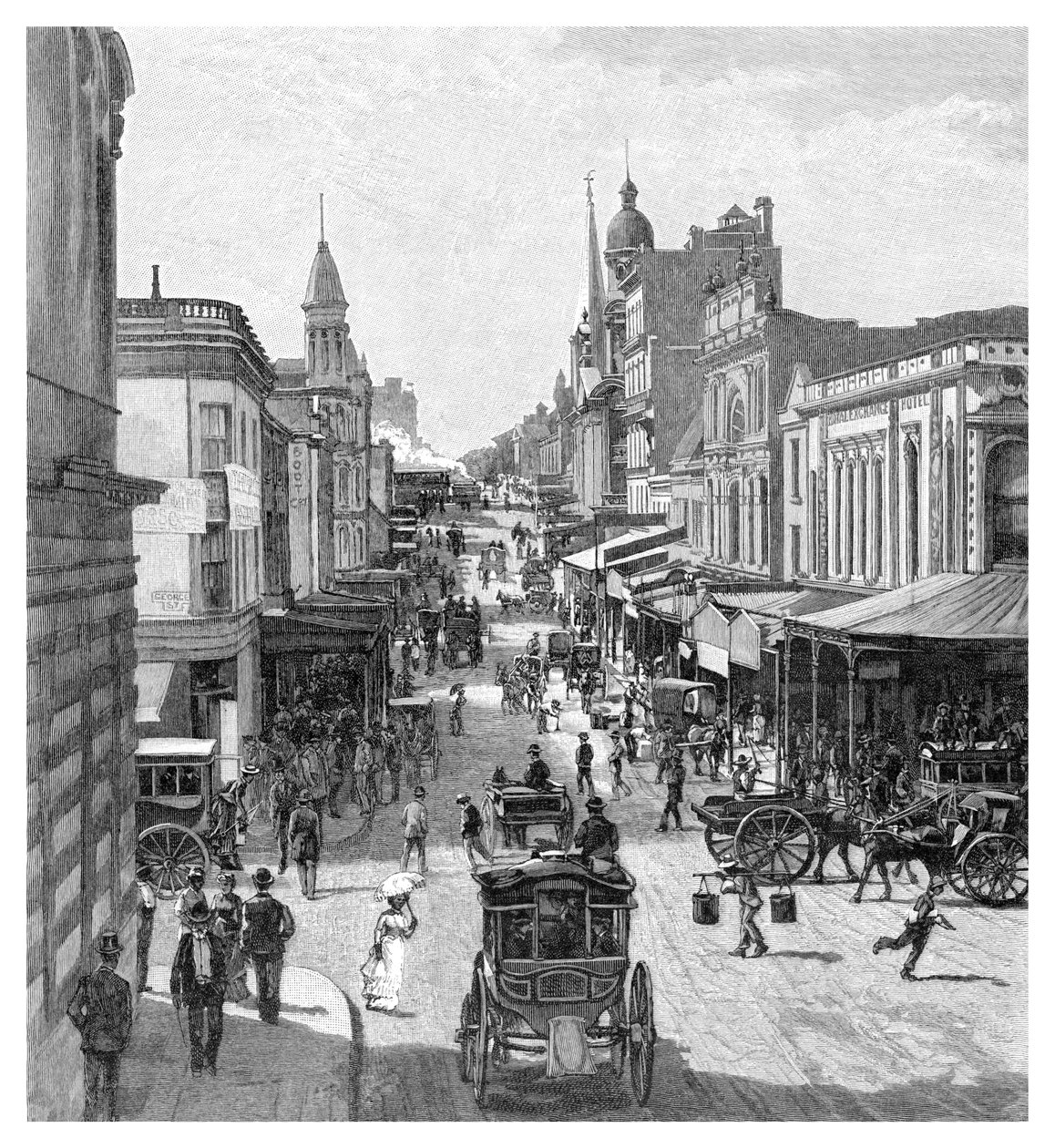 King Street, Sydney, Nuovo Galles del Sud, Australia da J. R. Ashton