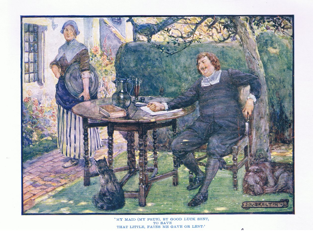 La mia cameriera (La mia Prue), per fortuna inviata, da Letteratura Inglese pub. da T C & EC Jack, c.1920 da J. R. Skelton