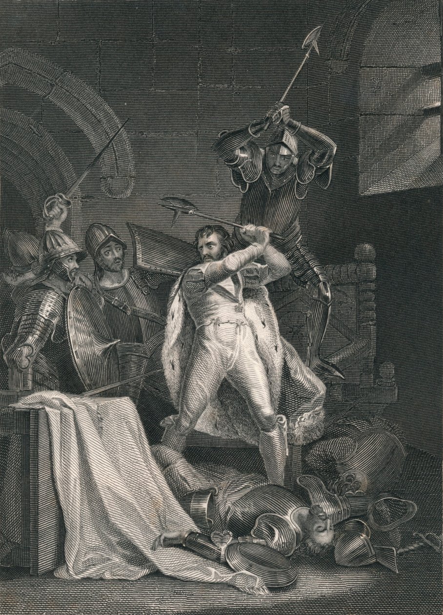 Morte di Riccardo II da J. Rogers