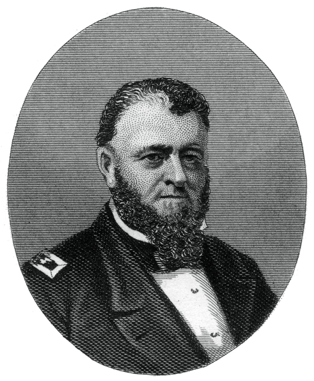 Louis Malesherbes Goldsborough, ammiraglio nella Marina degli Stati Uniti, 1862-1867 da J. Rogers