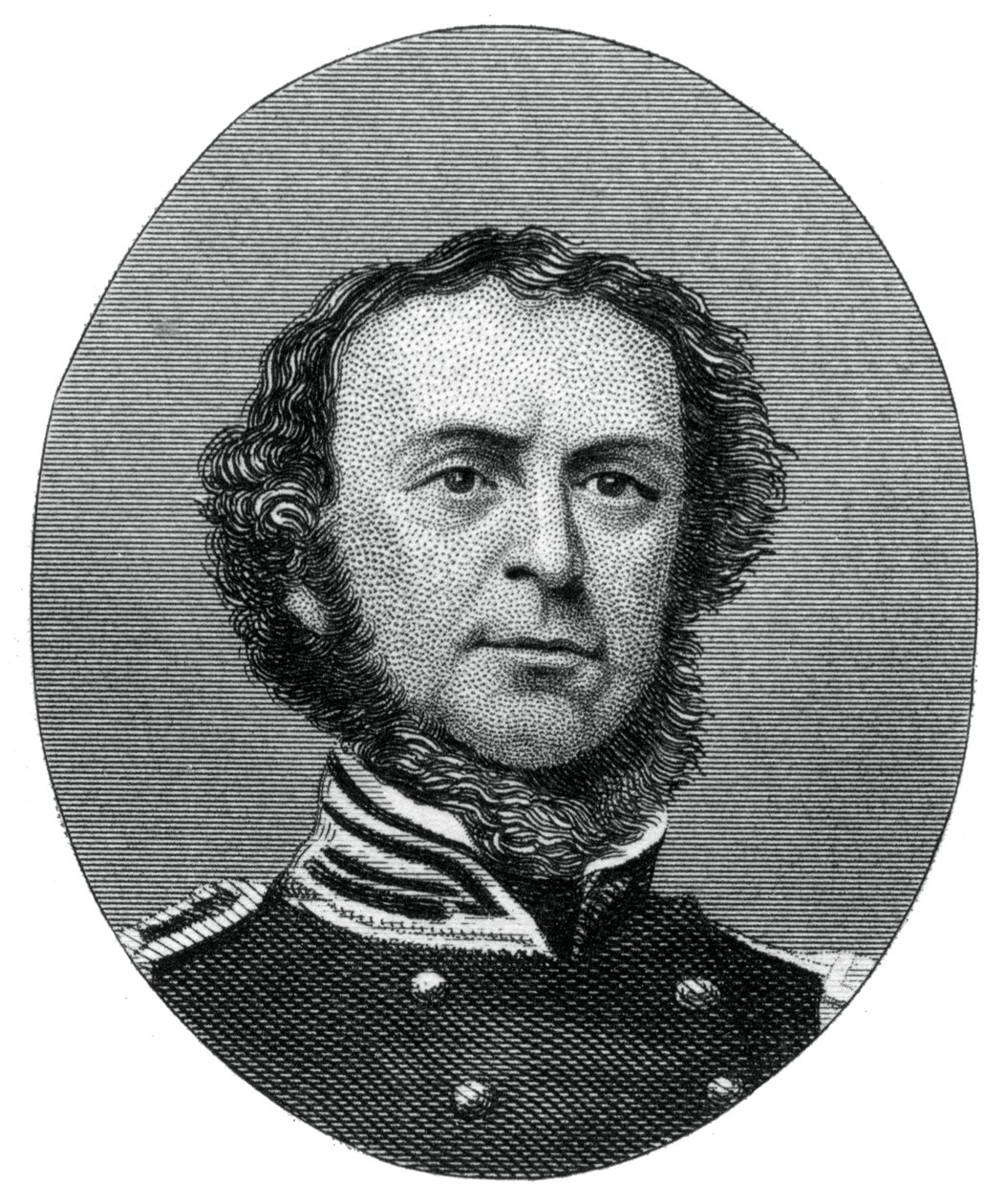 Samuel Francis Du Pont, ammiraglio nella Marina degli Stati Uniti, 1862-1867 da J. Rogers