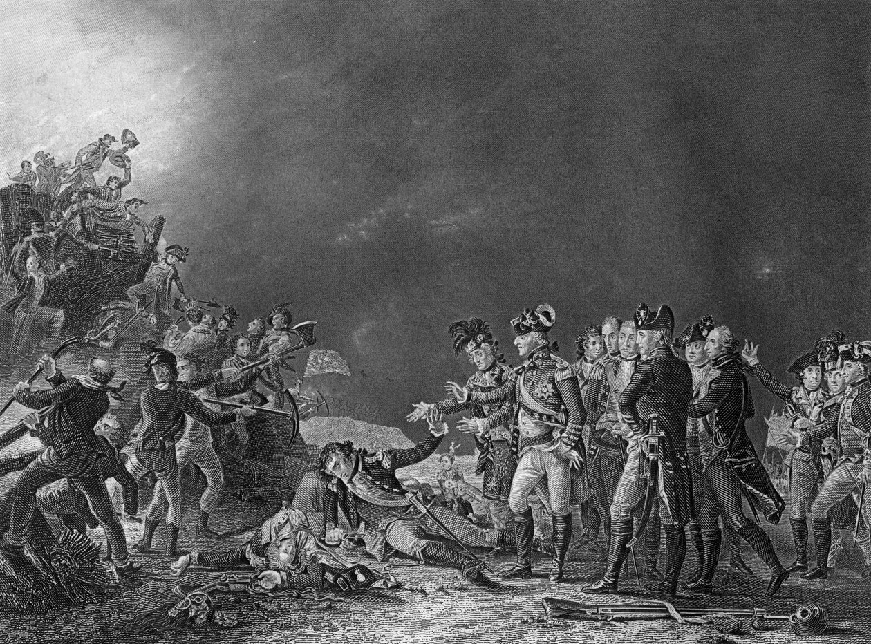 La sortita fatta dalla guarnigione di Gibilterra, 27 novembre 1781 da J. Rogers