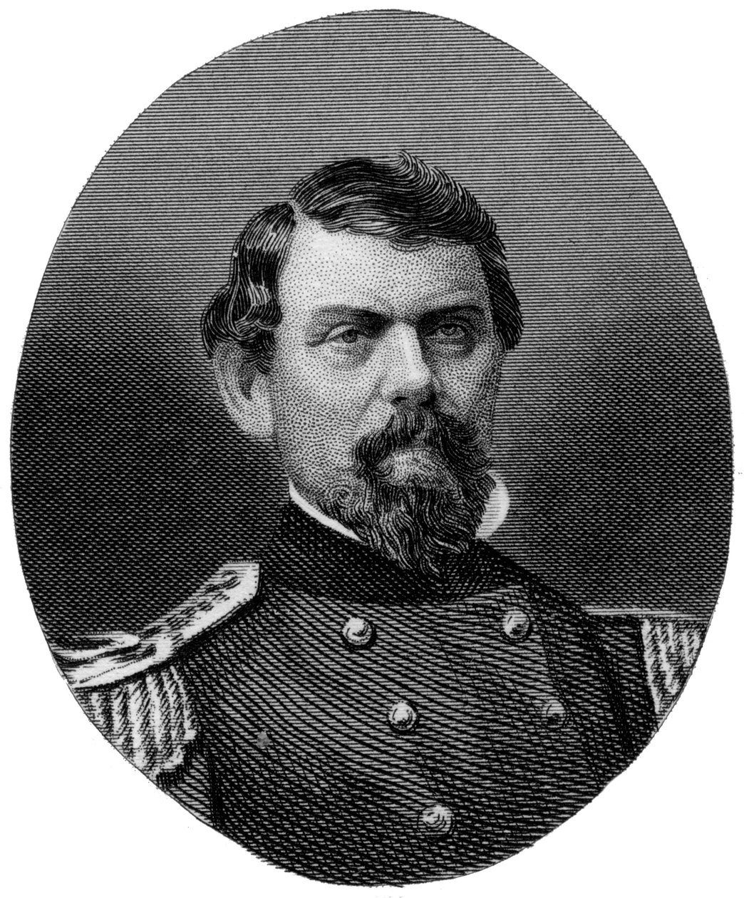 William J Hardee, generale confederato, 1862-1867 da J. Rogers