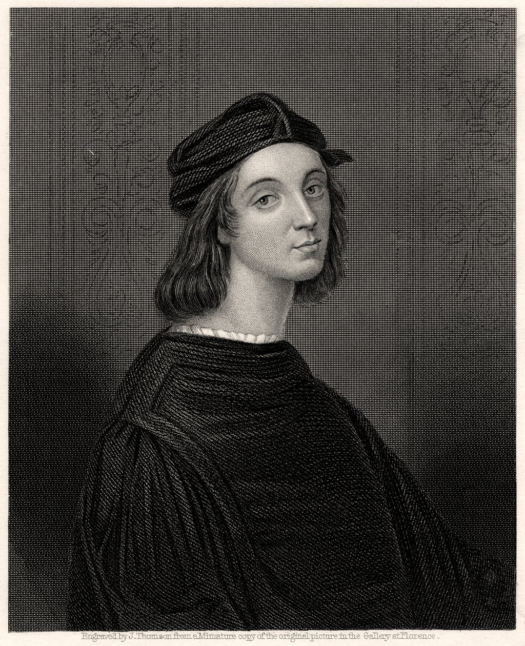Raffaello, XIX secolo da J. Thomson