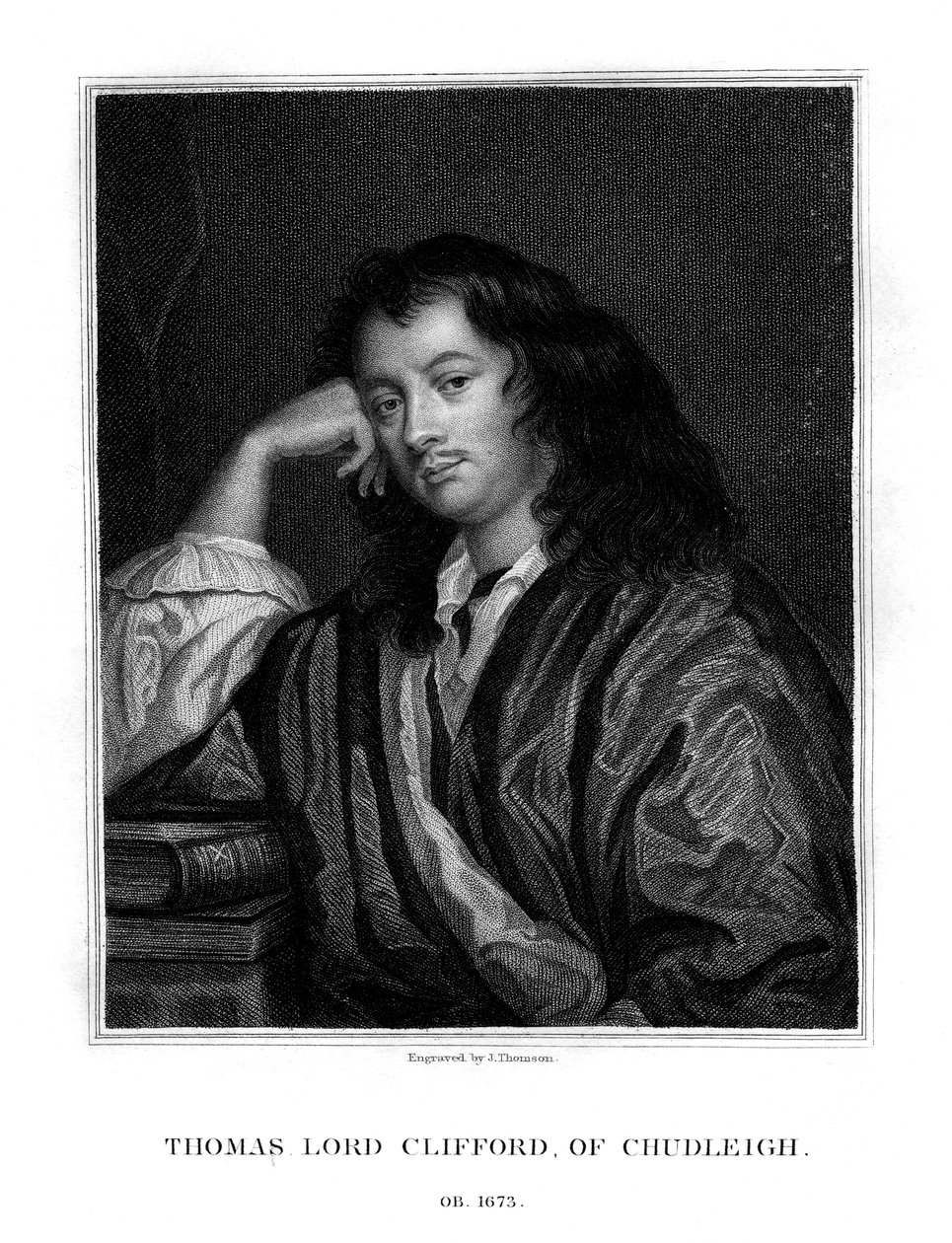 Thomas Clifford, 1° Barone Clifford di Chudleigh, statista e politico inglese, 1828 da J. Thomson
