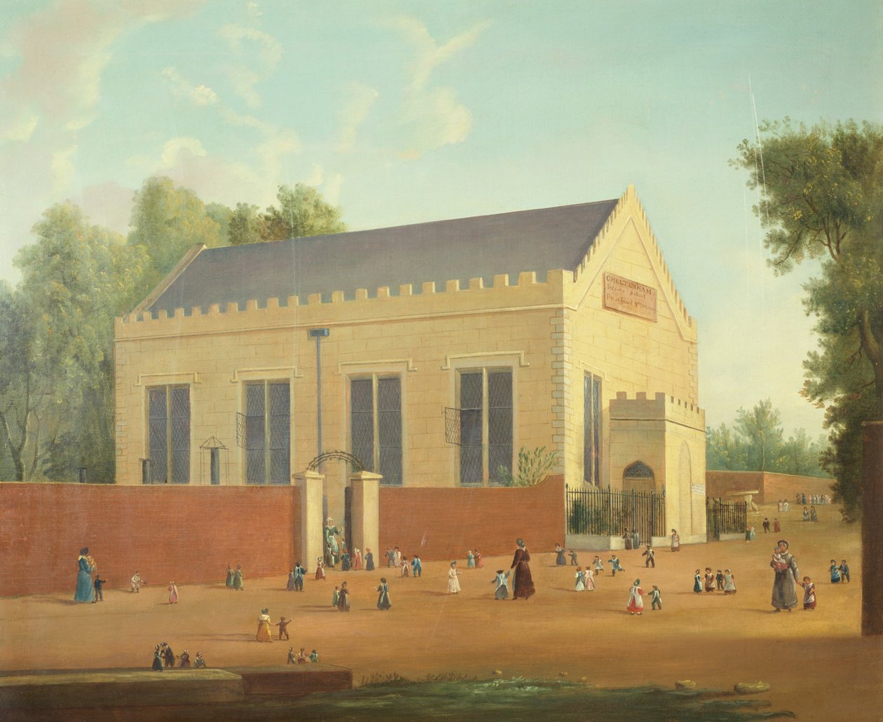 Scuola Materna di Cheltenham da J. Westall