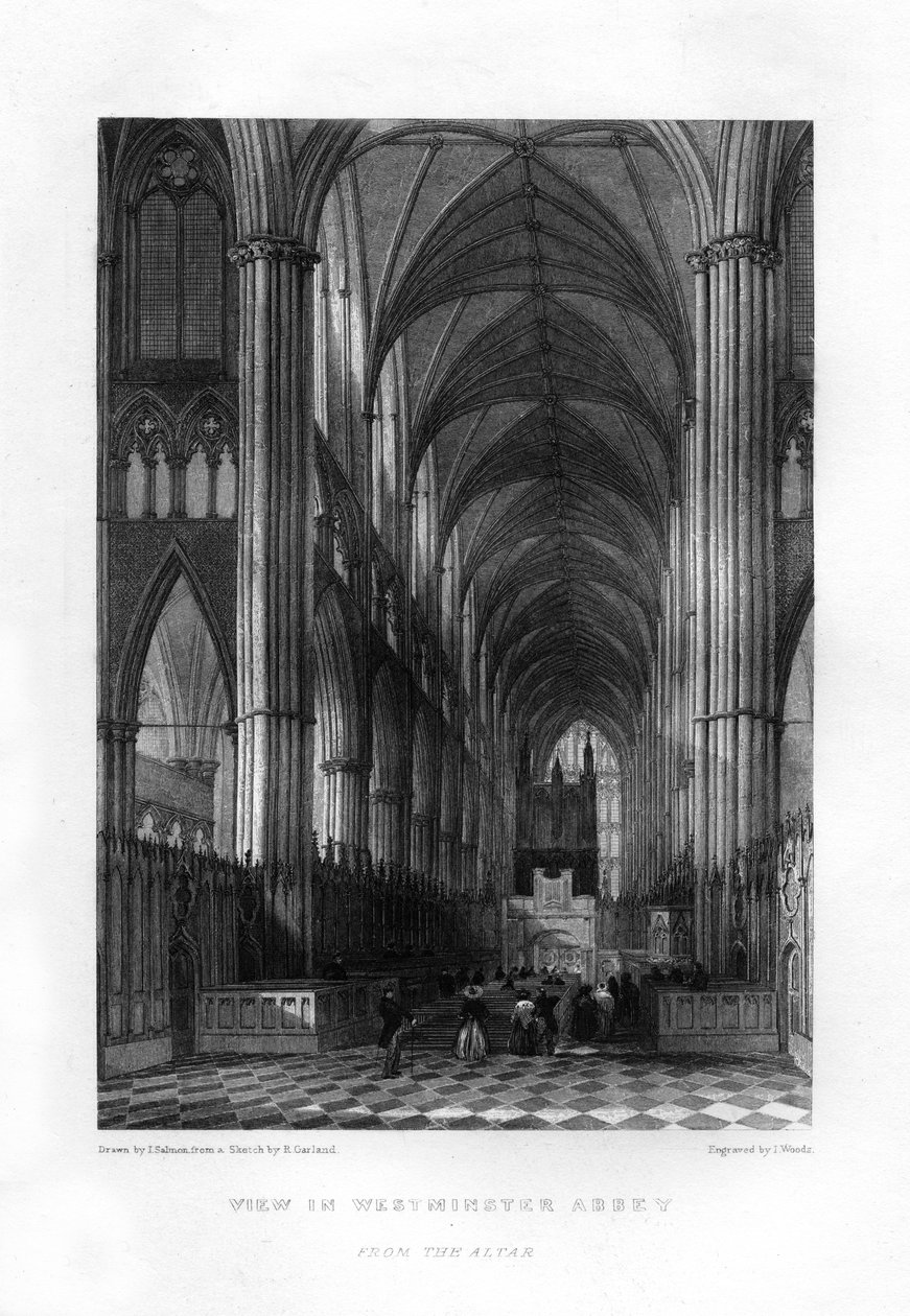 Abbazia di Westminster dall